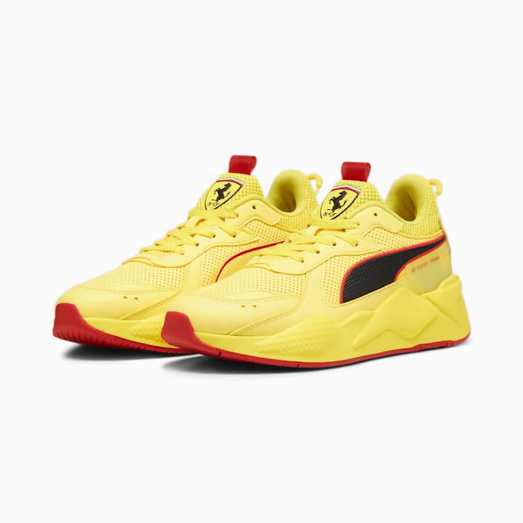 Giày Puma Scuderia Ferrari RS-X Sneakers Nam Vàng Đỏ Đen