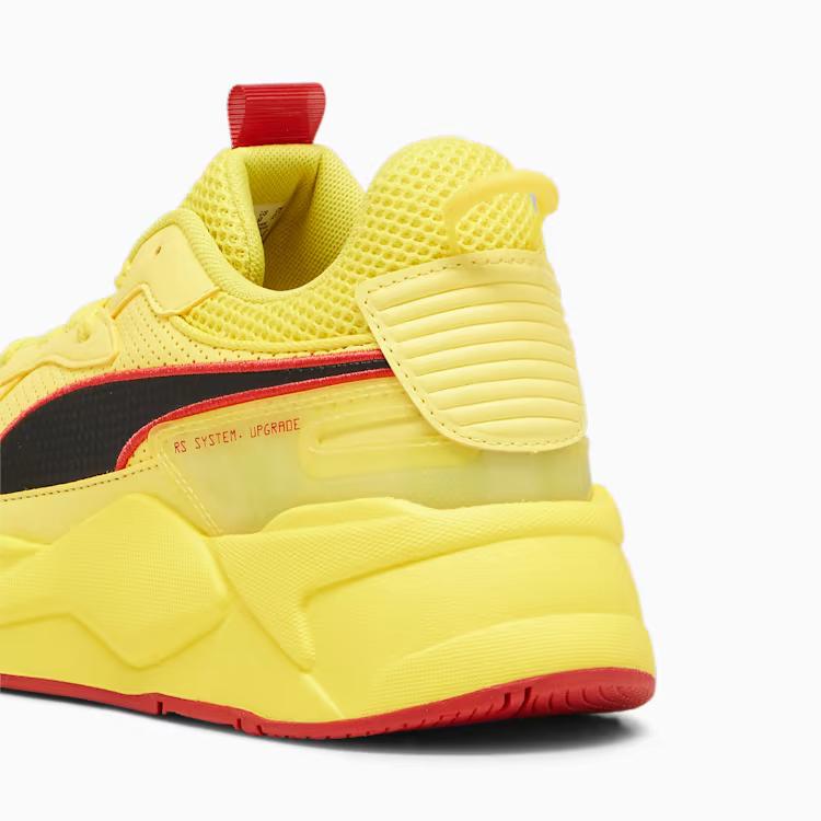 Giày Puma Scuderia Ferrari RS-X Sneakers Nữ Vàng Đỏ Đen