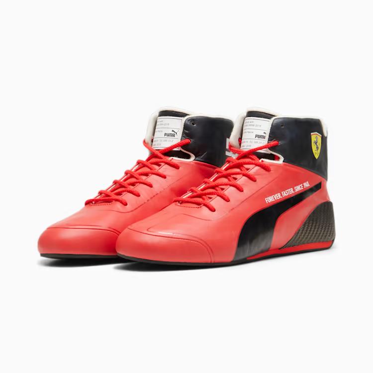 Giày Puma Scuderia Ferrari Speedcat Pro Carlos Sainz 75 Year Driving Shoes Nam Đỏ Đen