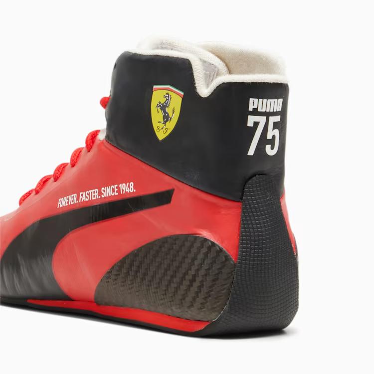 Giày Puma Scuderia Ferrari Speedcat Pro Carlos Sainz 75 Year Driving Shoes Nam Đỏ Đen