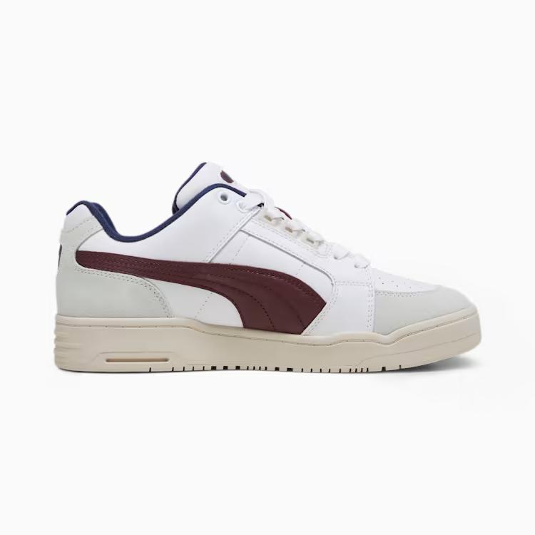 Giày Puma Slipstream Lo Retro Nam Trắng Đỏ Nâu