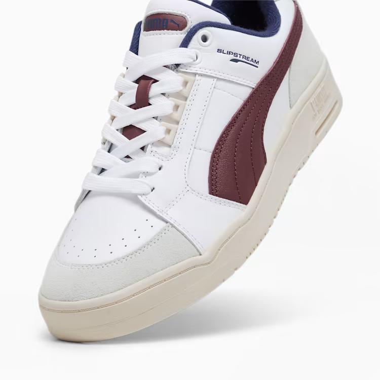 Giày Puma Slipstream Lo Retro Nam Trắng Đỏ Nâu