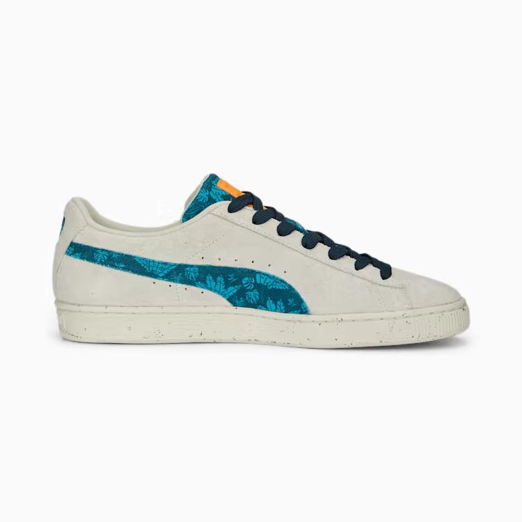 Giày Puma Suede Gentle Jungle Nam Trắng Xanh