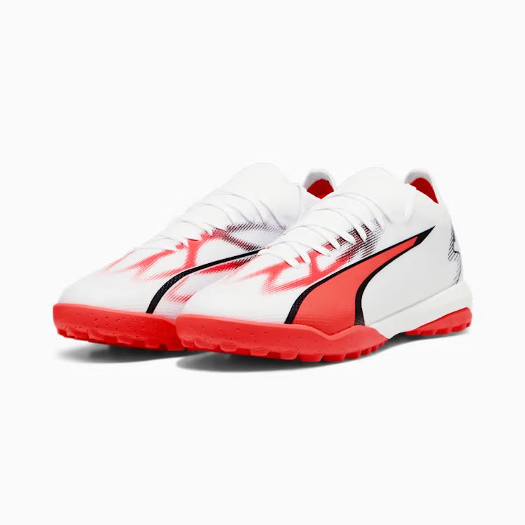 Giày Puma Ultra Match TT Nam Trắng Đỏ