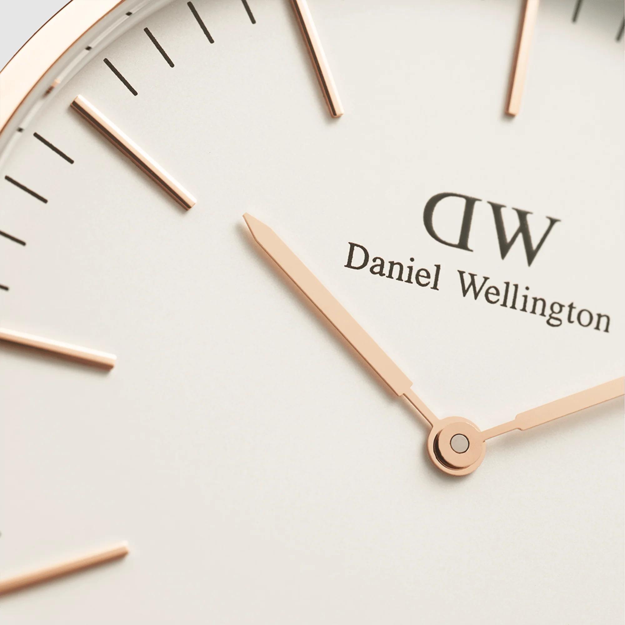 Đồng Hồ Dw Daniel Wallington Classic Roselyn Nam Đỏ Vàng Hồng