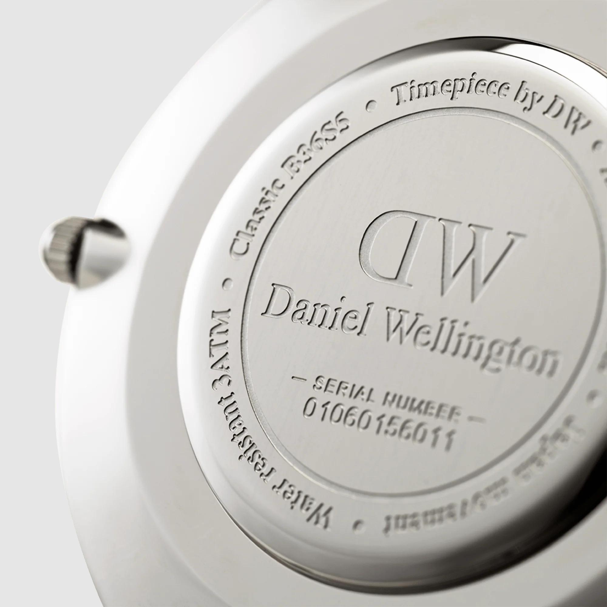 Đồng Hồ Dw Daniel Wallington Classic York Nam Nâu Đen Bạc