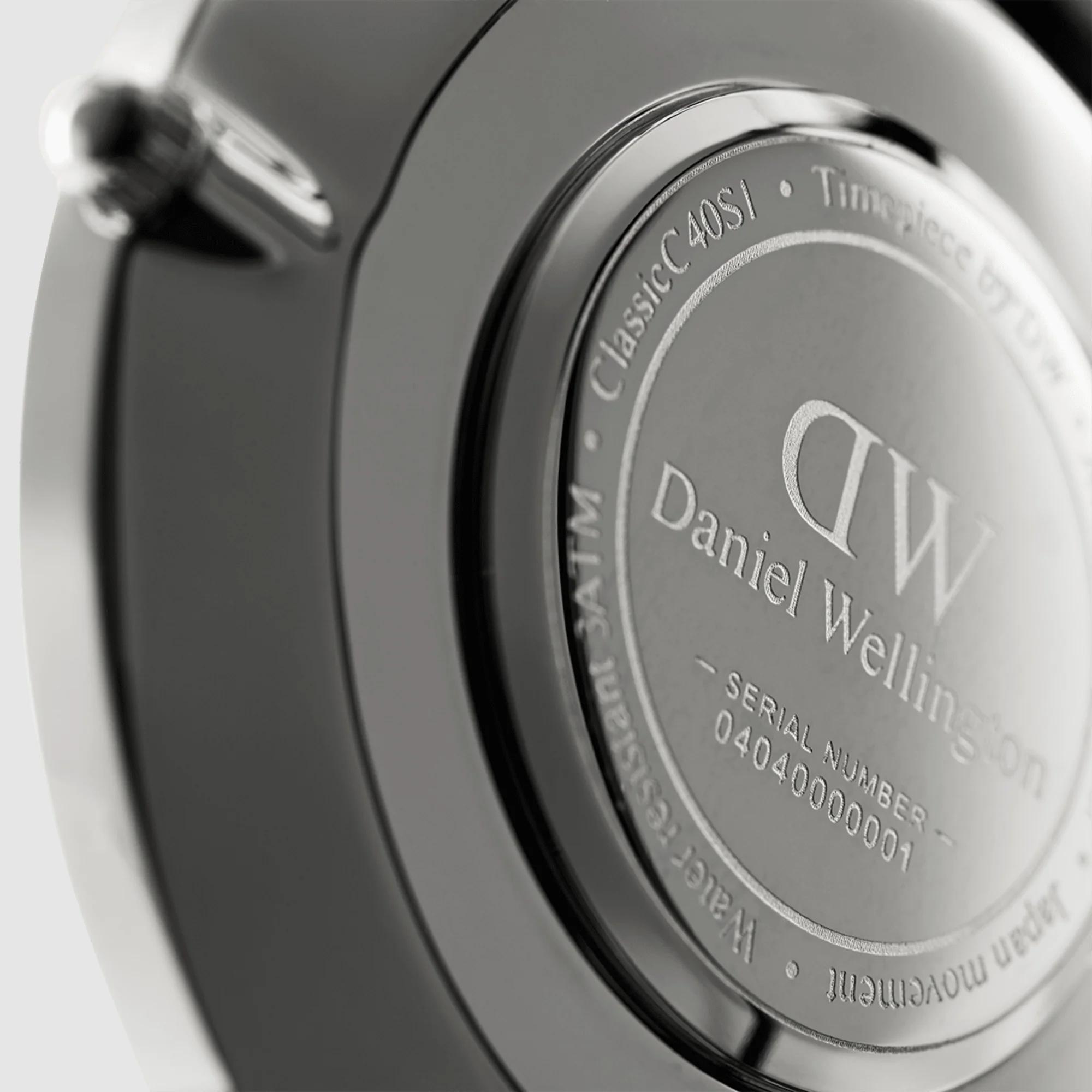 Đồng Hồ Dw Daniel Wallington Classic St Mawes Nam Nâu Đen Bạc