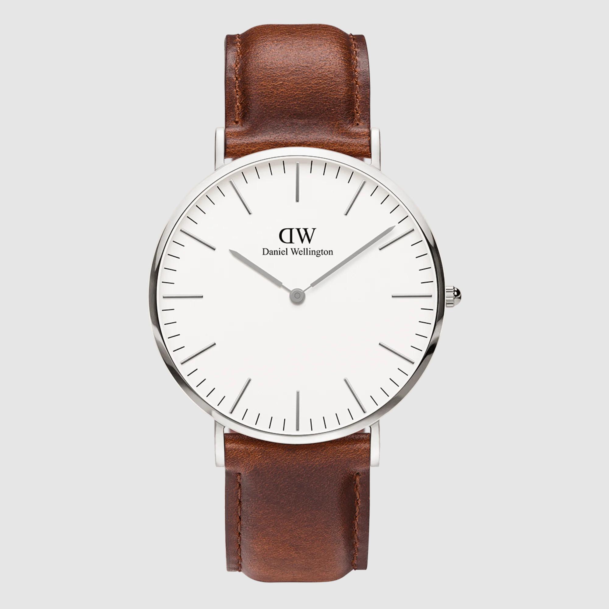 Đồng Hồ Dw Daniel Wallington Classic St Mawes Nam Bạc