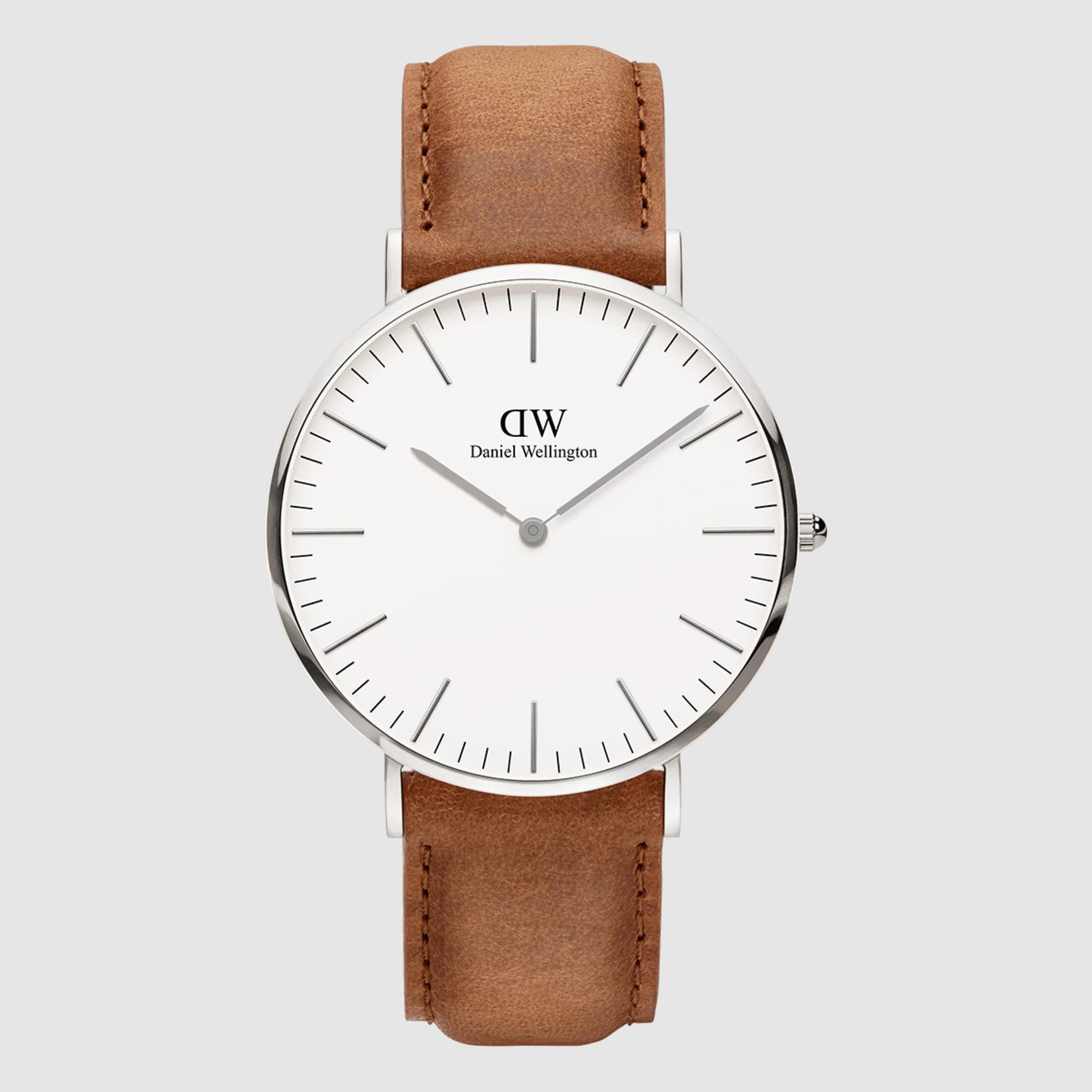 Đồng Hồ Dw Daniel Wallington Classic Durham Nam Bạc