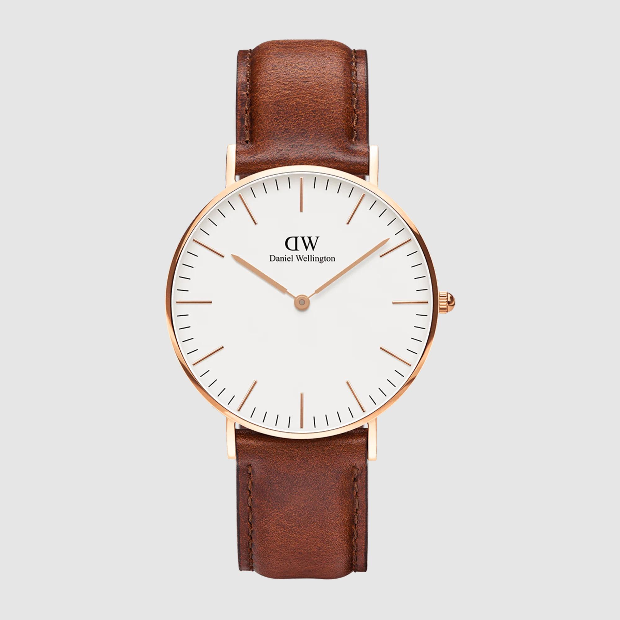 Đồng Hồ Dw Daniel Wallington Classic St Mawes Nam Vàng Hồng