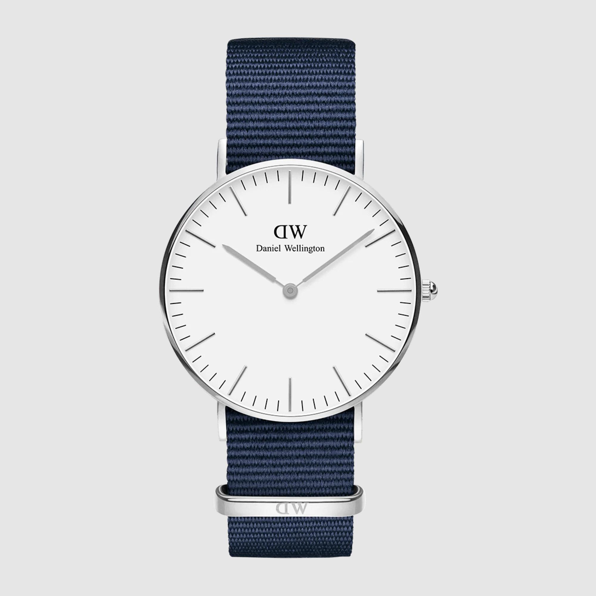 Đồng Hồ Dw Daniel Wallington Classic Bayswater Nam Xanh Bạc