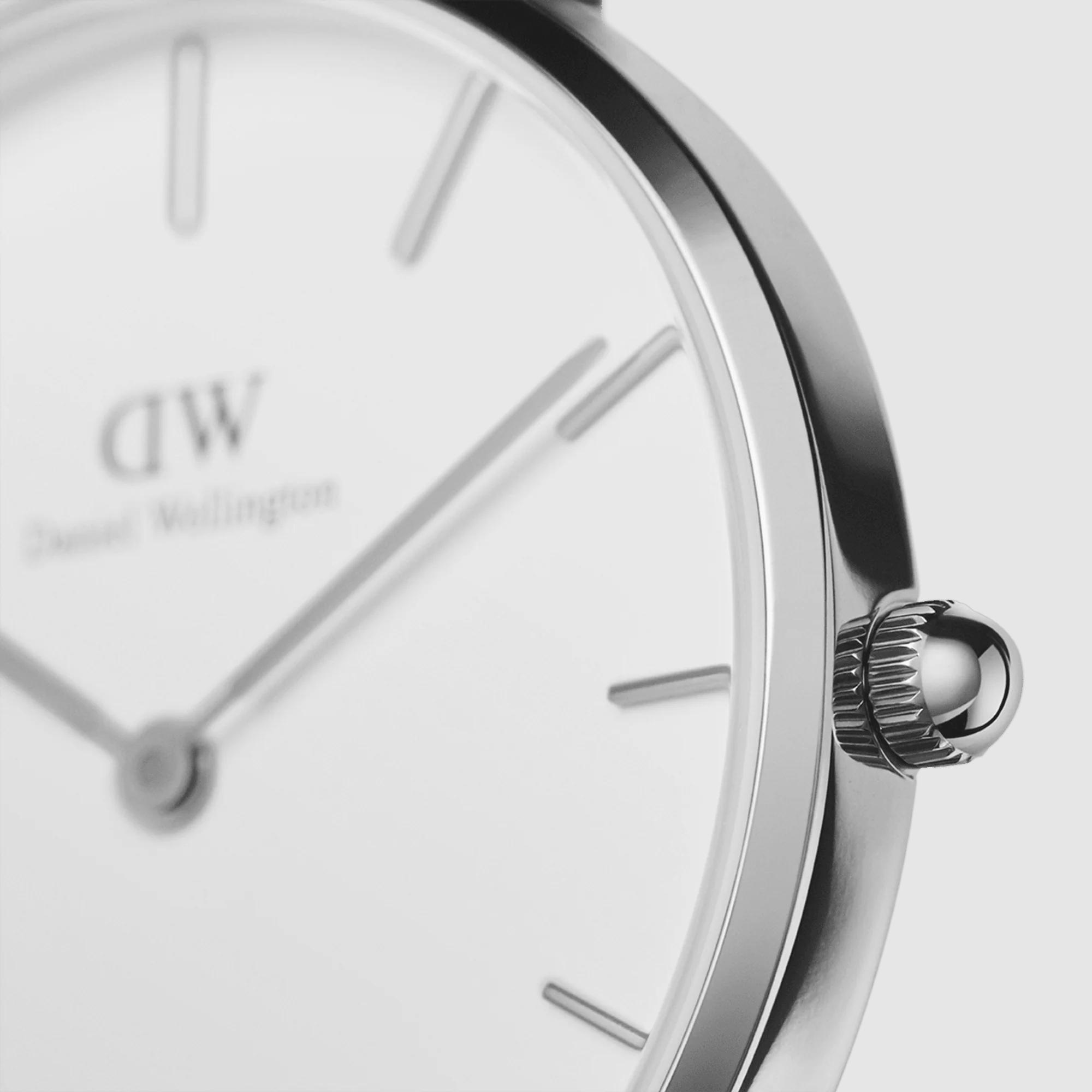 Đồng Hồ Dw Daniel Wallington Petite Sterling Nữ Bạc