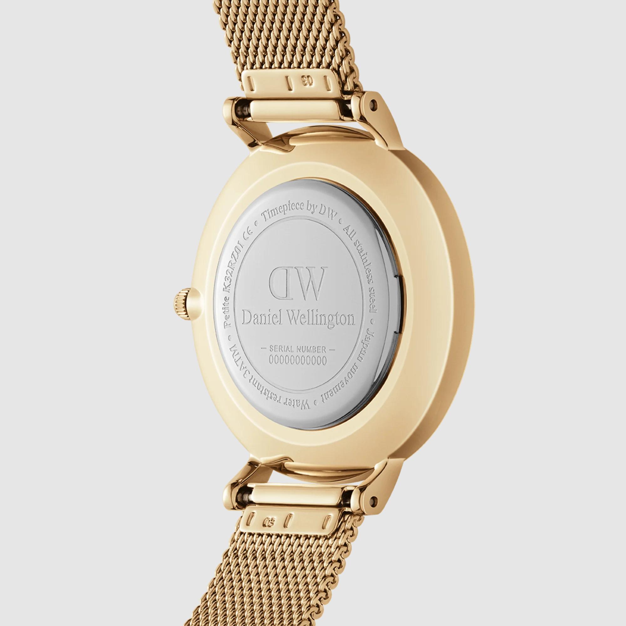 Đồng Hồ Dw Daniel Wallington Petite Evergold Nữ Vàng Đen