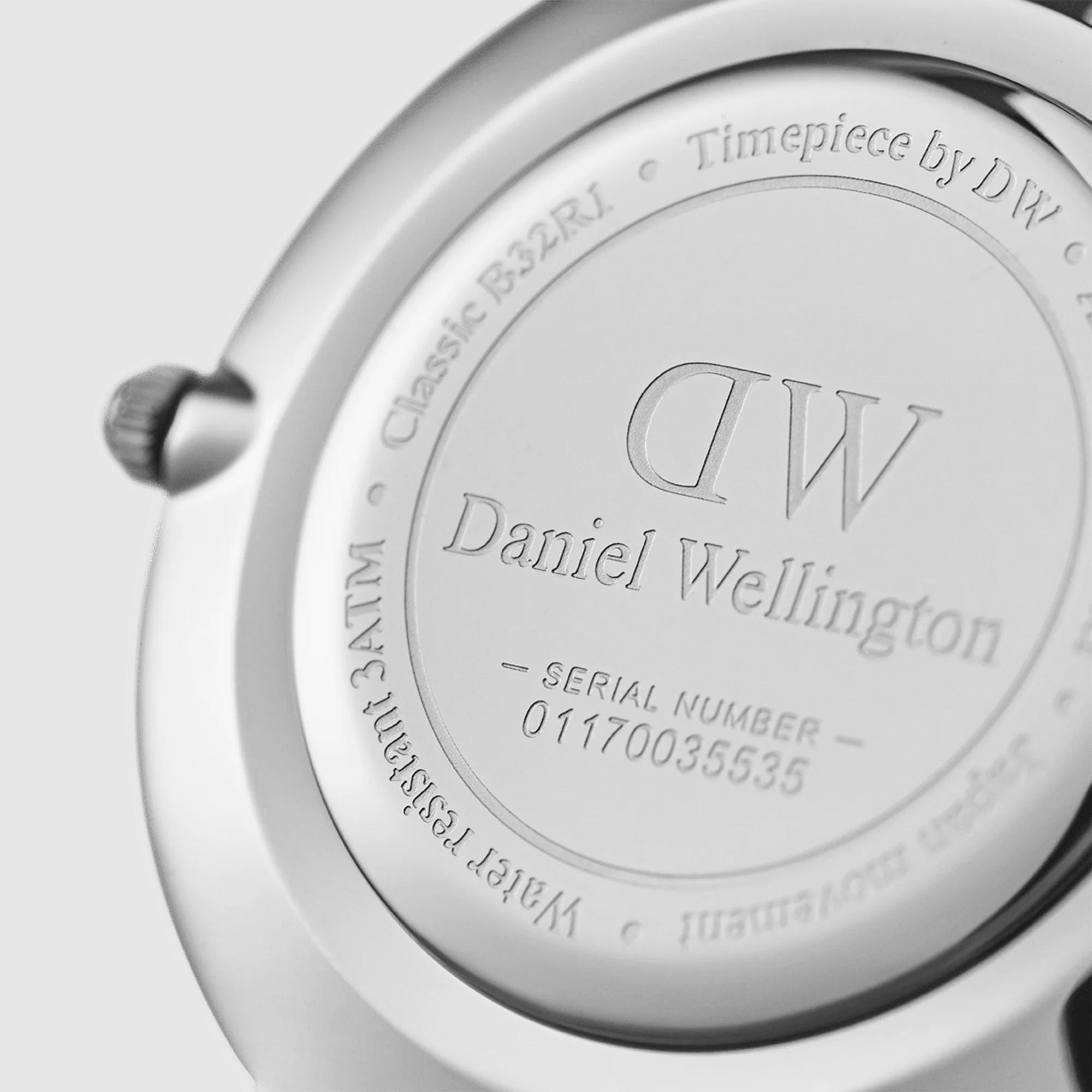 Đồng Hồ Dw Daniel Wallington Petite Cornwall Nữ Đen Bạc