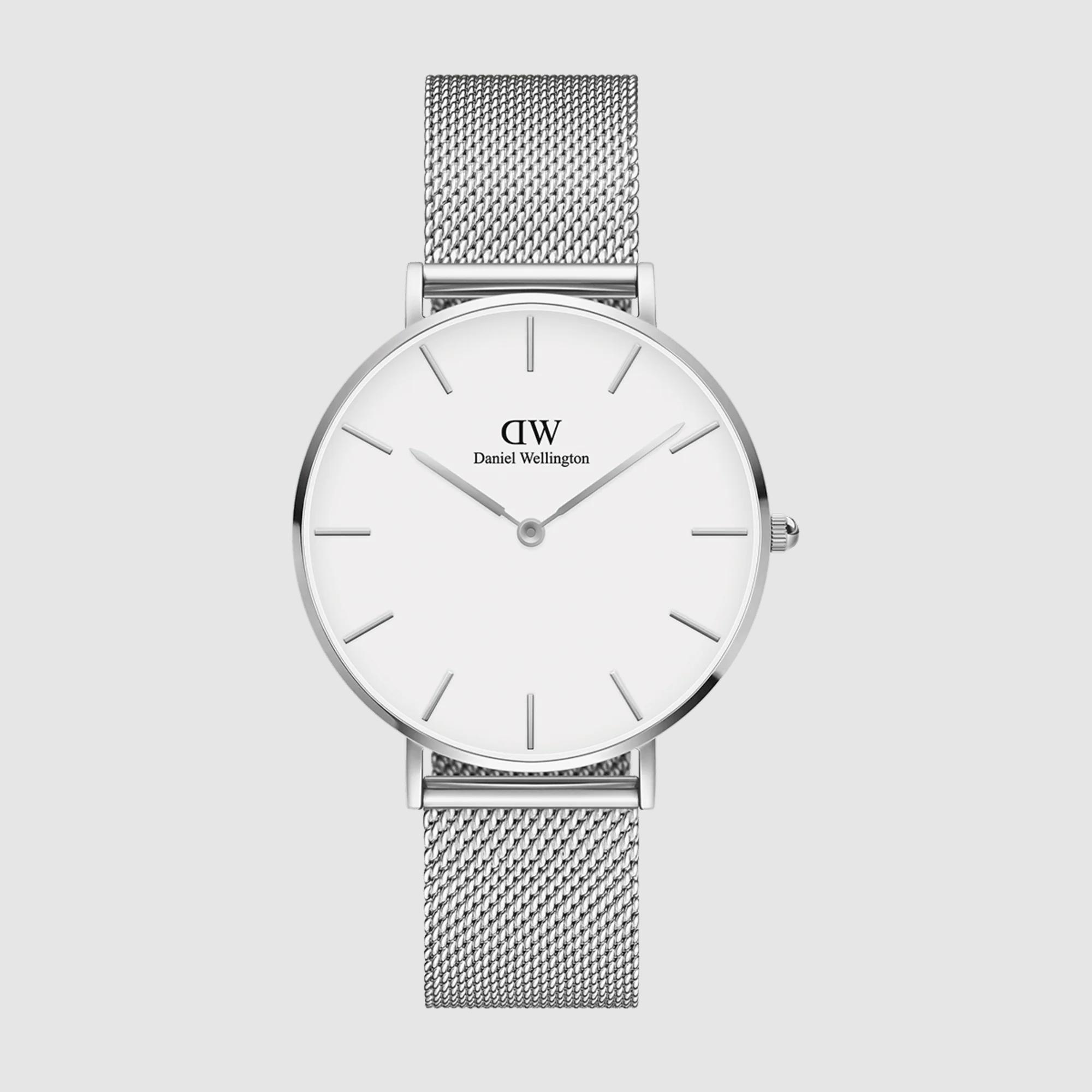 Đồng Hồ Dw Daniel Wallington Petite Sterling Nữ Bạc