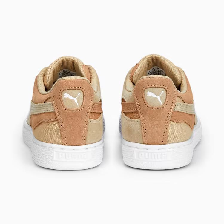 Giày Puma Suede Camowave Earth Sneakers Nam Nâu Vàng 