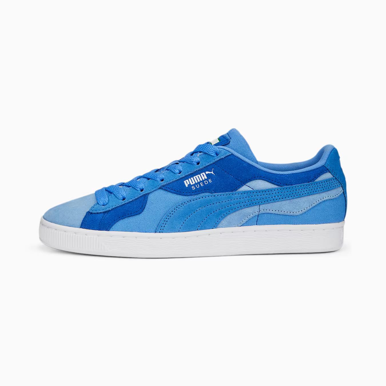 Giày Puma Suede Camowave Earth Sneakers Nam Xanh