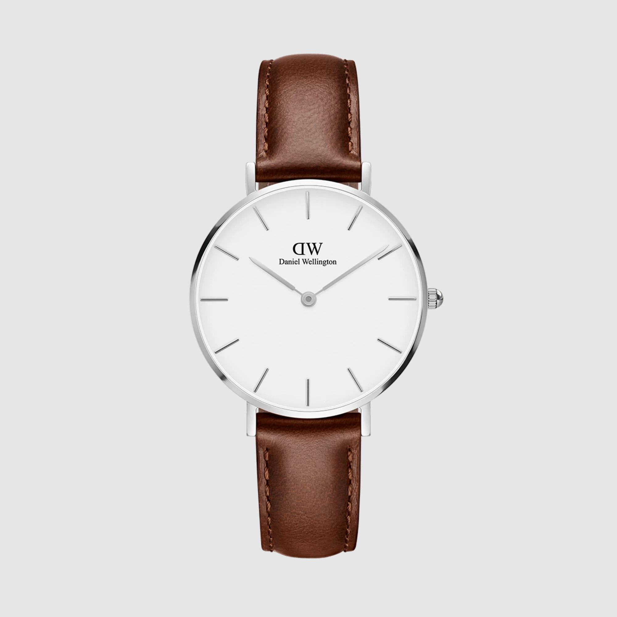 Đồng Hồ Dw Daniel Wallington Petite St Mawes Nữ Trắng Bạc