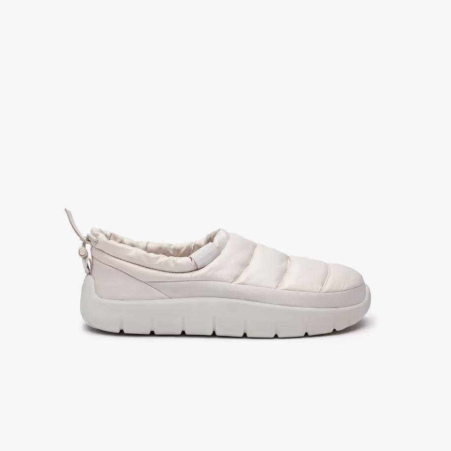 Giày Lacoste Nylon Serve Slipper Nam Trắng