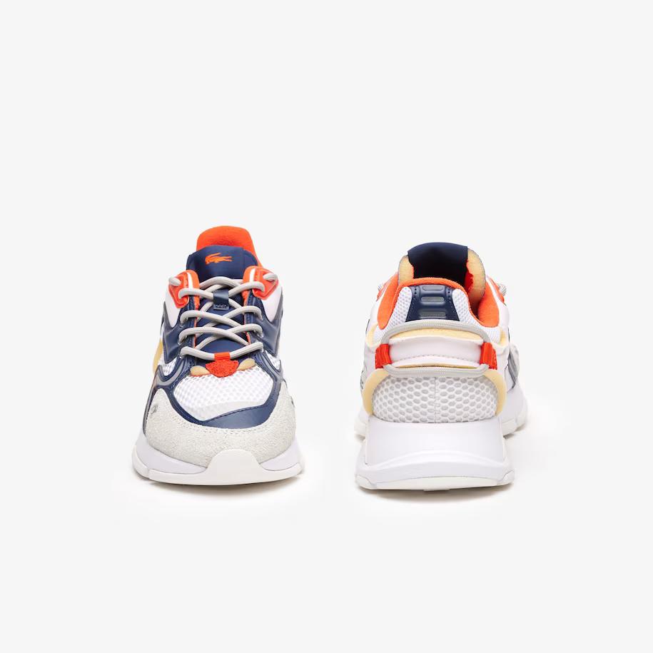 Giày Lacoste L003 Neo Sneakers Nam Trắng Cam 