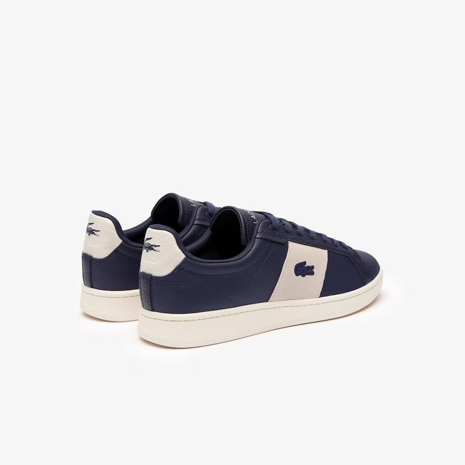 Giày Lacoste Carnaby Pro Cgr Bar Smooth Leather Sneakers Nam Xanh Trắng