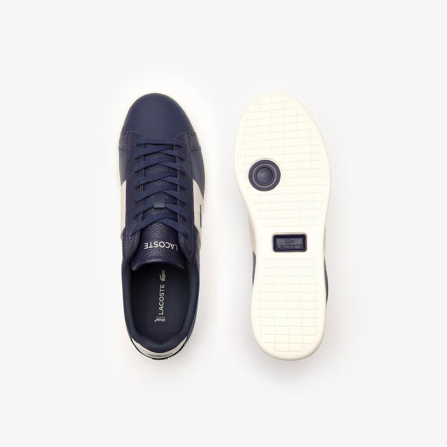 Giày Lacoste Carnaby Pro Cgr Bar Smooth Leather Sneakers Nam Xanh Trắng