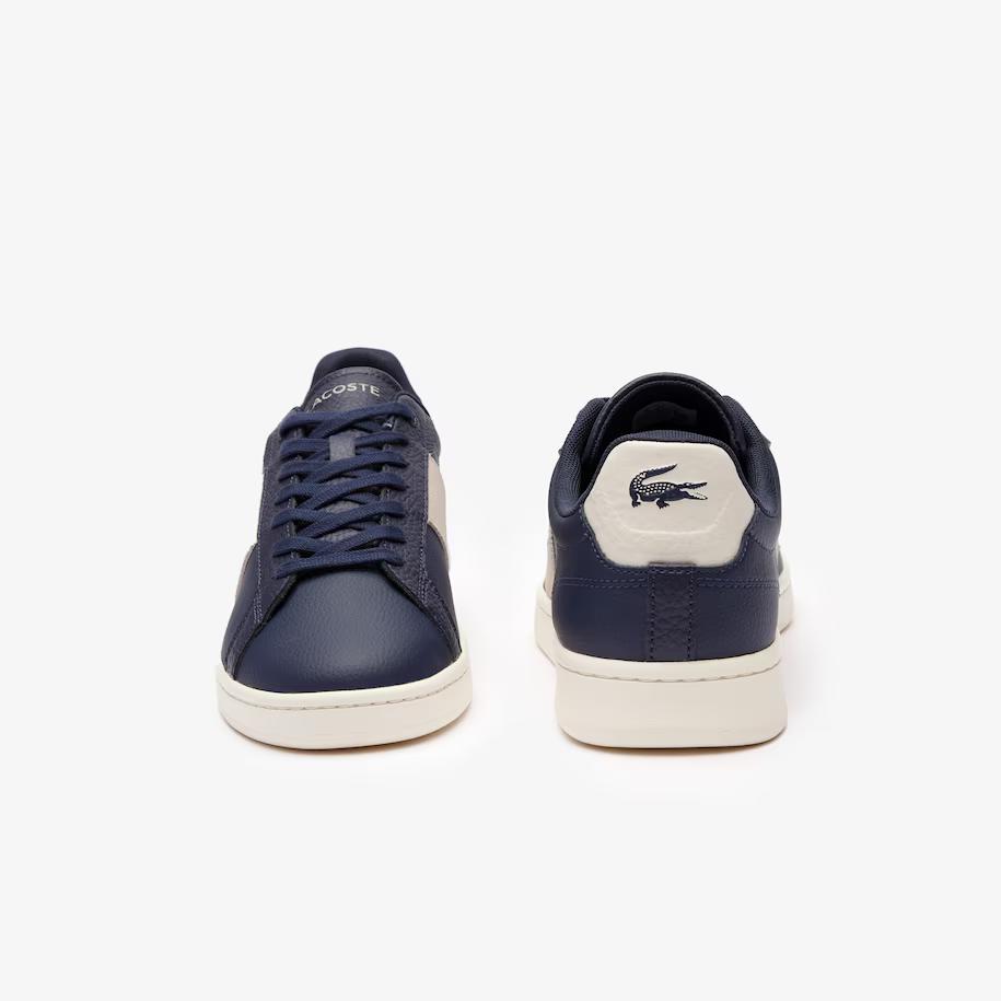 Giày Lacoste Carnaby Pro Cgr Bar Smooth Leather Sneakers Nam Xanh Trắng