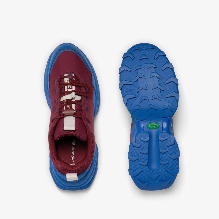 Giày Lacoste L-Guard Breaker Ct Textile Outdoor Sneakers Nam Đỏ Xanh