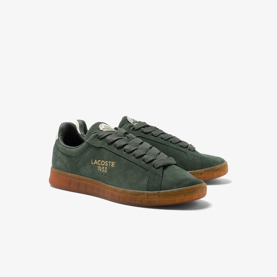 Giày Lacoste Carnaby Pro Wide Lace Leather Sneakers Nam Xanh