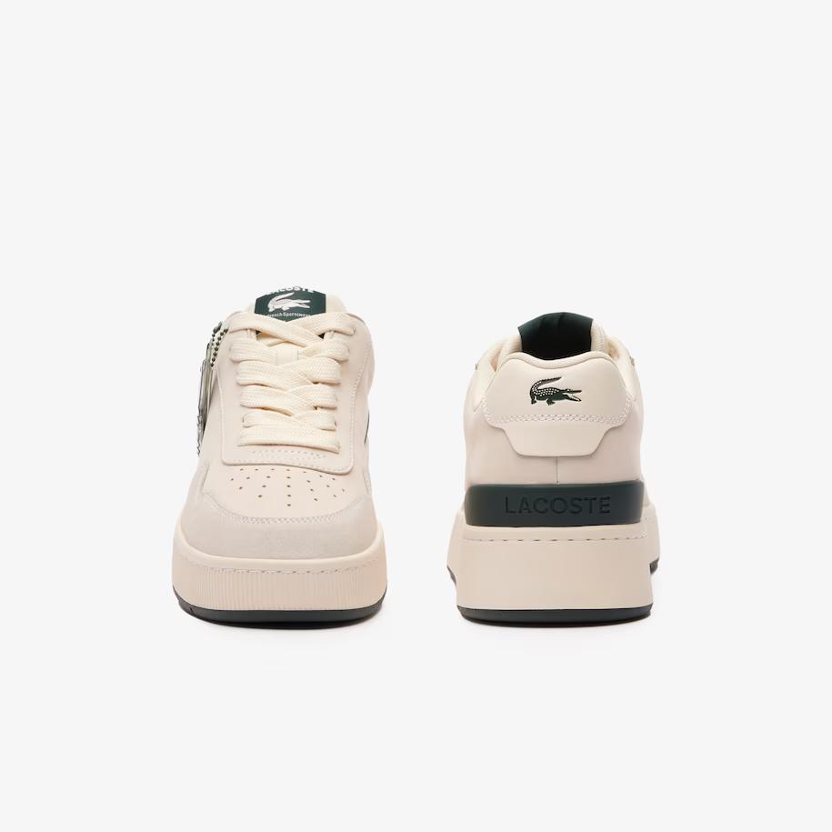 Giày Lacoste Holiday Capsule Ace Clip Leather Sneakers Nam Trắng