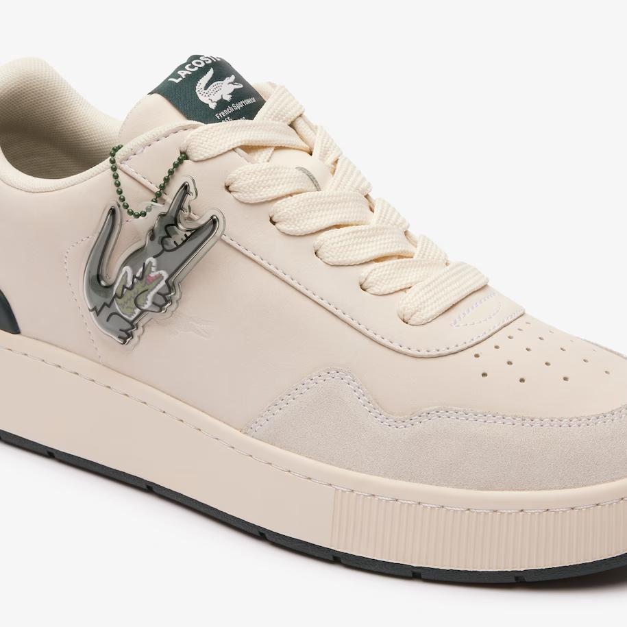 Giày Lacoste Holiday Capsule Ace Clip Leather Sneakers Nam Trắng