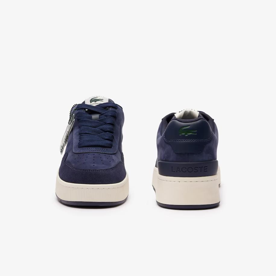 Giày Lacoste Holiday Capsule Ace Clip Leather Sneakers Nam Xanh Tím Than