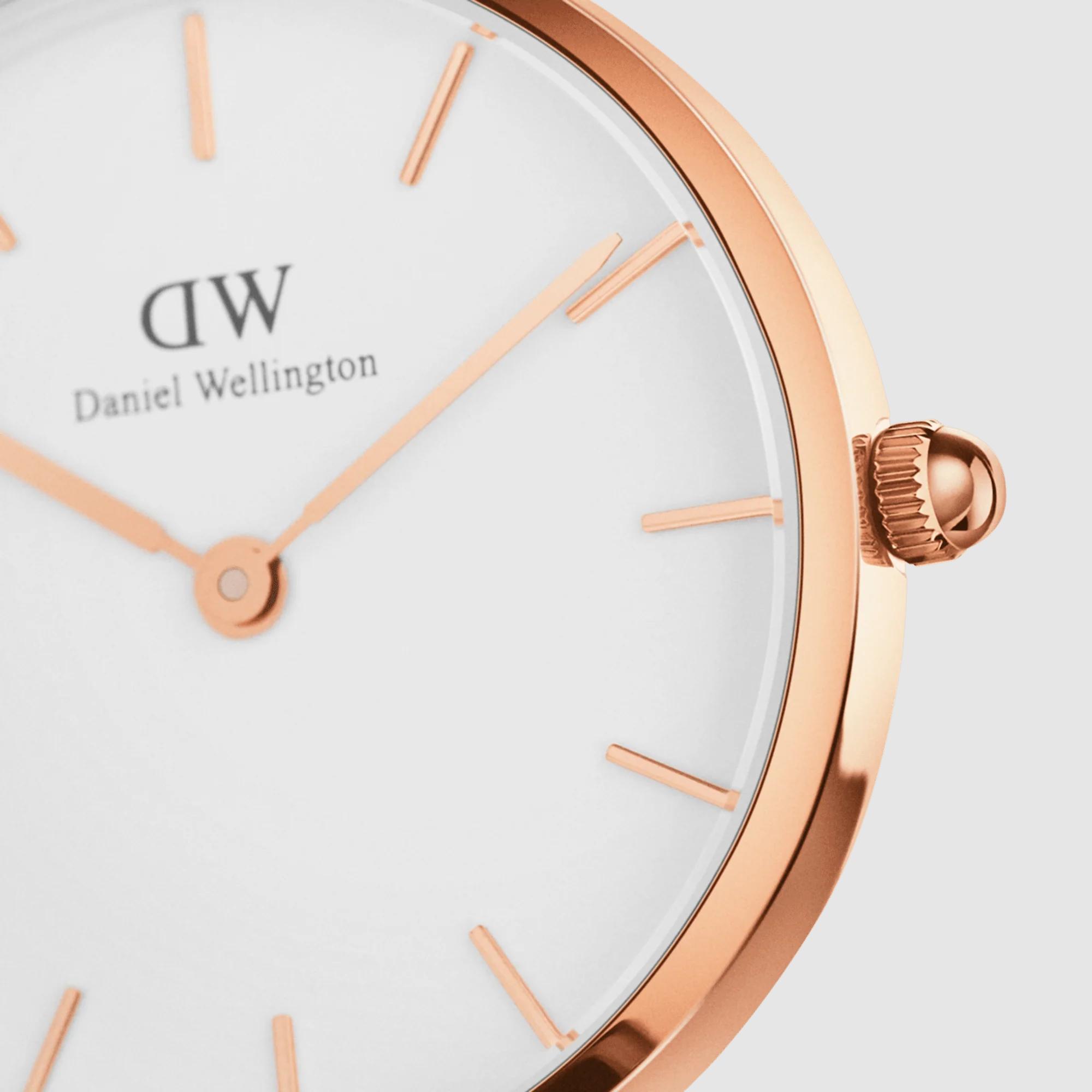 Đồng Hồ Dw Daniel Wallington Petite Suffolk Nữ Đỏ Vàng Hồng