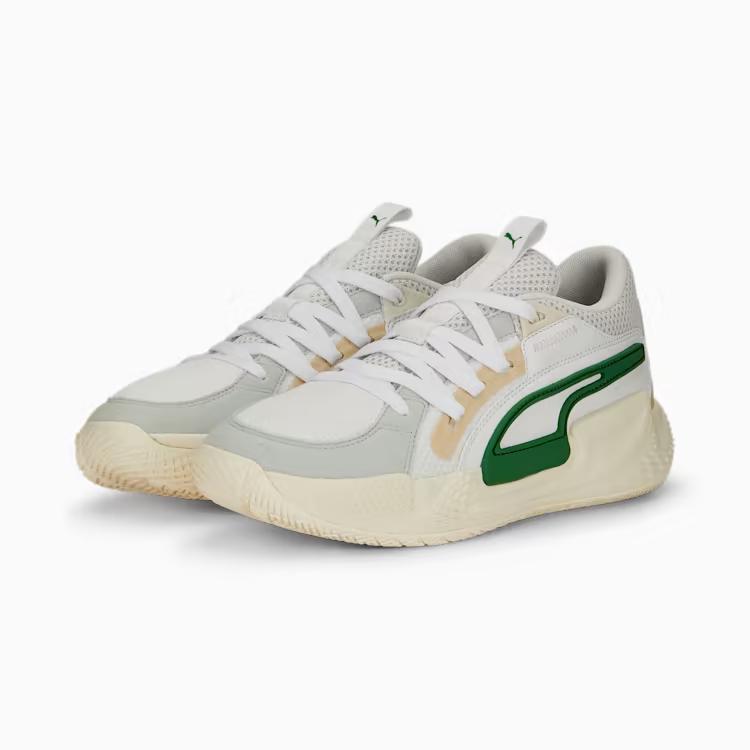 Giày Puma Court Rider Chaos Slash Nam Trắng Xám Xanh