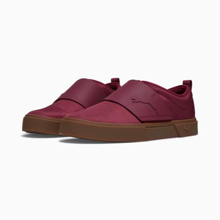 Giày Puma El Rey II Slip-On Shoes Nam Đỏ Đô