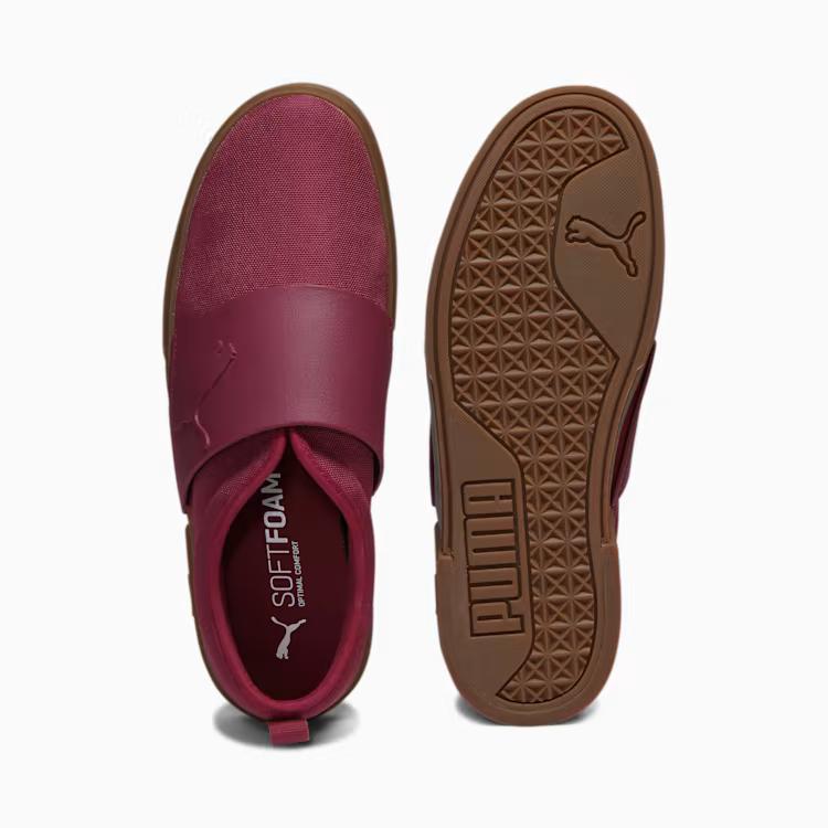 Giày Puma El Rey II Slip-On Shoes Nam Đỏ Đô