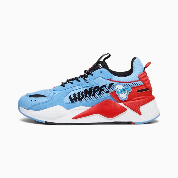 Giày Puma X The Smurfs Rs-X Nam Xanh Đỏ