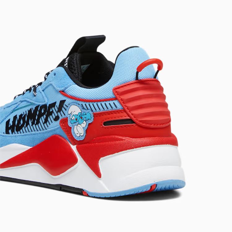 Giày Puma X The Smurfs Rs-X Nam Xanh Đỏ