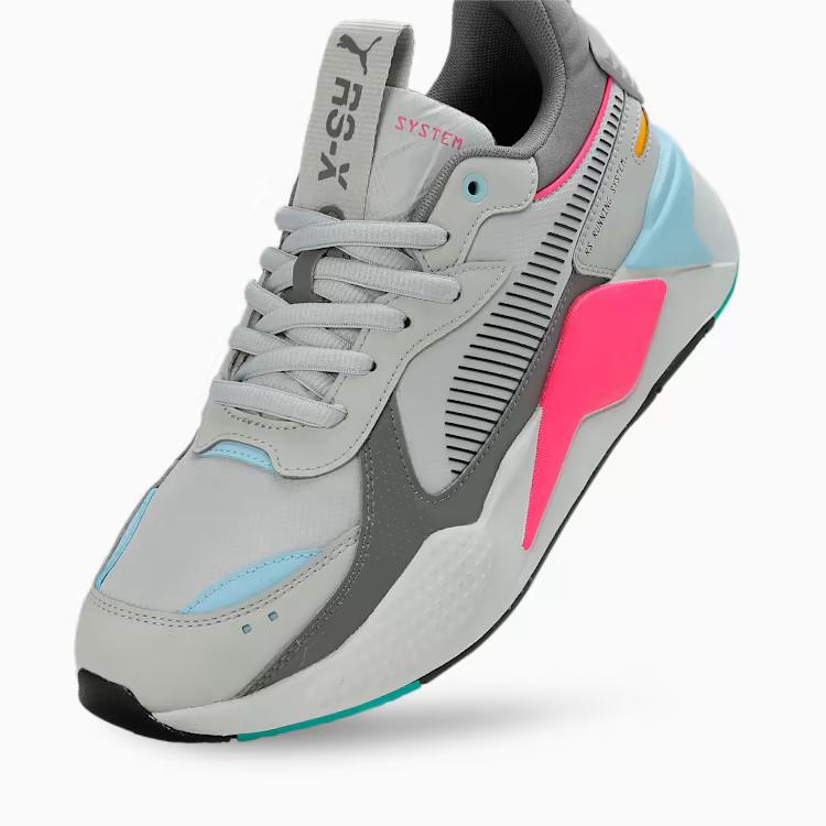 Giày Puma Rs-X Games Sneakers Nam Xám Xanh Hồng