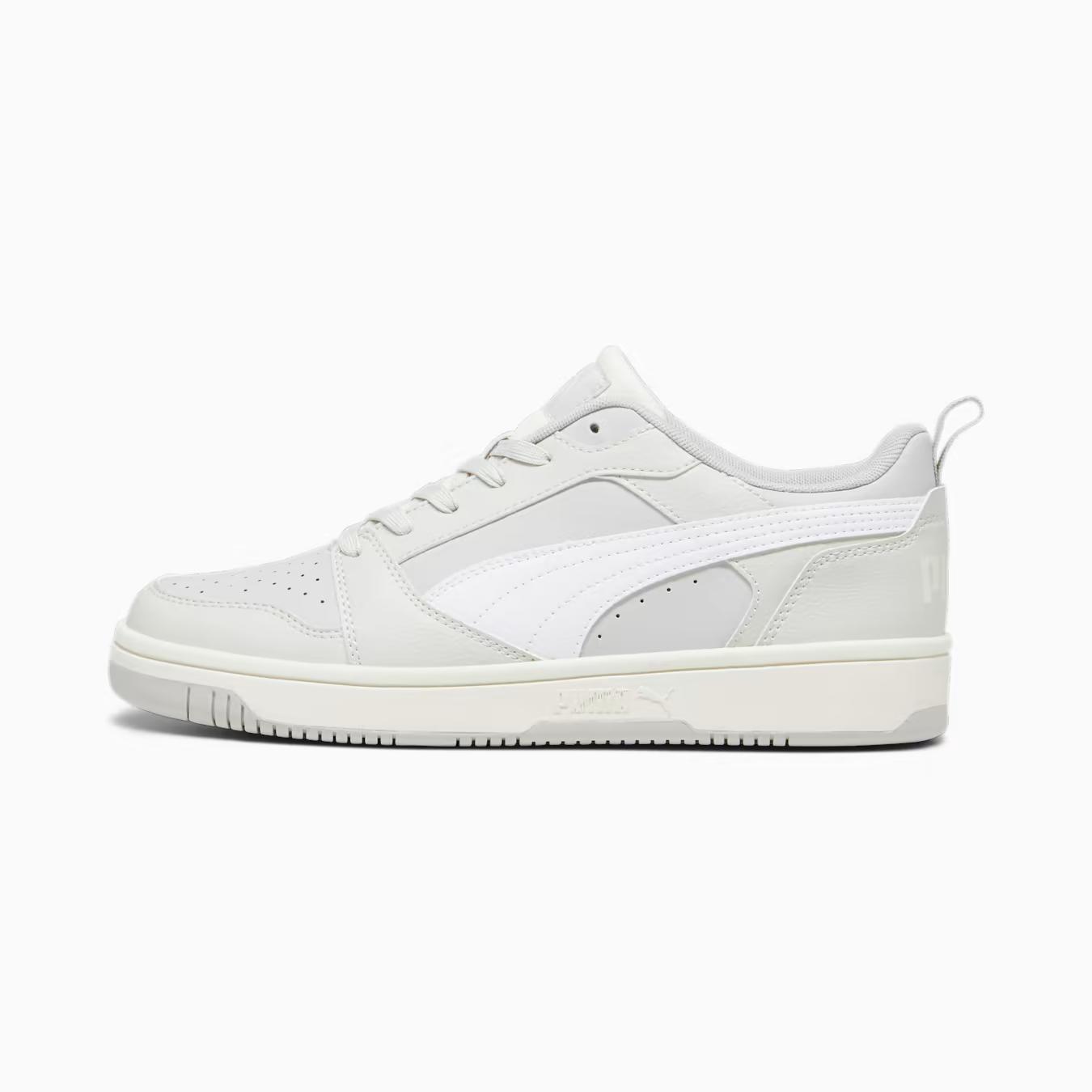 Giày Puma Rebound V6 Low Sneakers Nam Xám Trắng