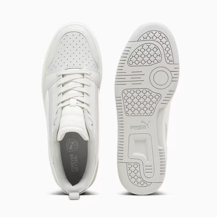 Giày Puma Rebound V6 Low Sneakers Nam Xám Trắng