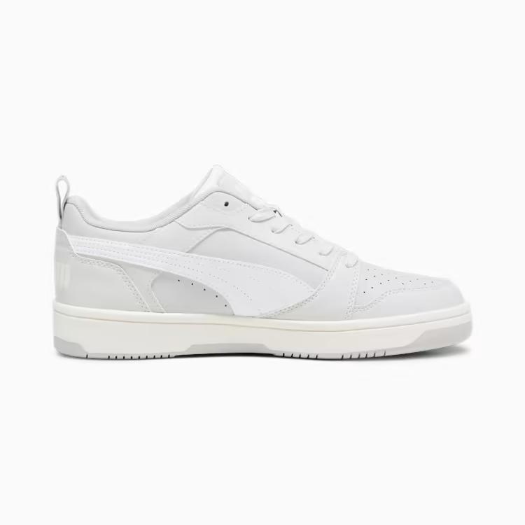 Giày Puma Rebound V6 Low Sneakers Nam Xám Trắng