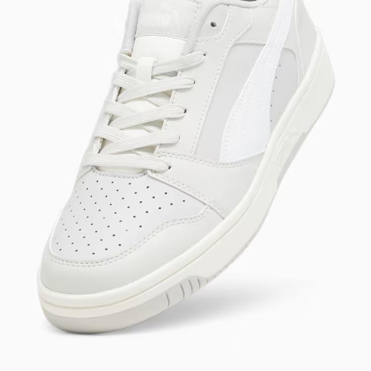 Giày Puma Rebound V6 Low Sneakers Nam Xám Trắng