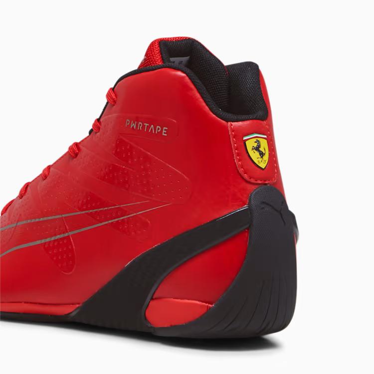 Giày Puma Scuderia Ferrari Carbon Cat Mid Nam Đỏ Đen