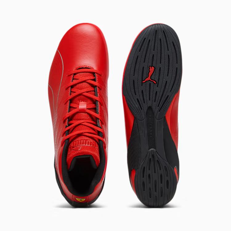 Giày Puma Scuderia Ferrari Carbon Cat Mid Nam Đỏ Đen