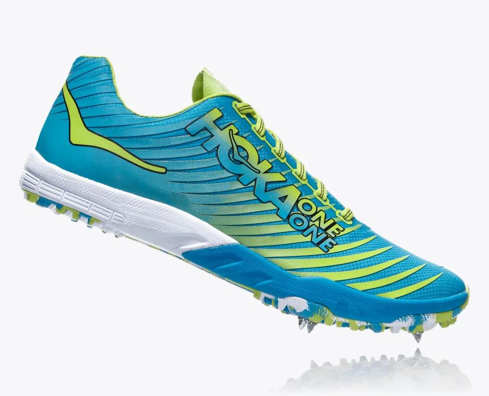 Giày Hoka Evo Xc Spike Nữ Xanh