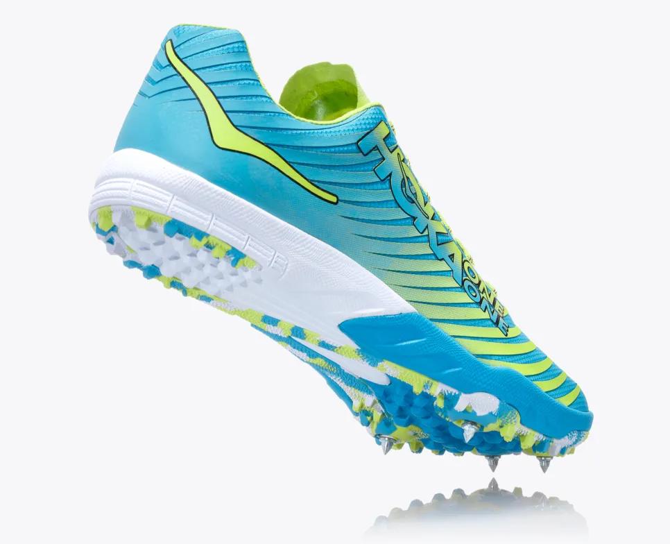 Giày Hoka Evo Xc Spike Nữ Xanh