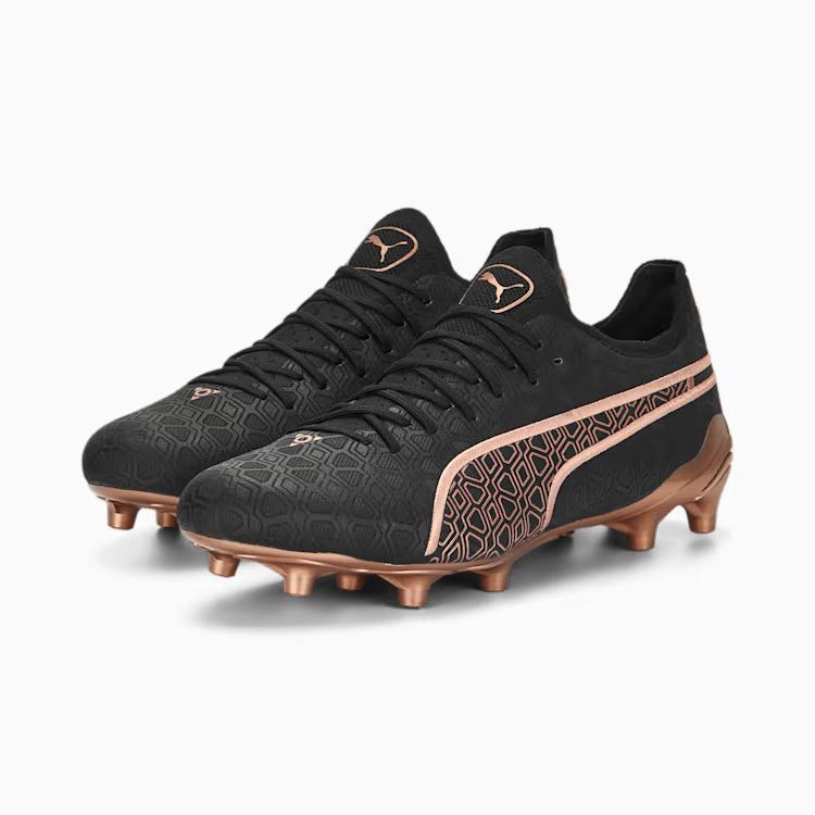 Giày Puma King Ultimate Rudagon Fg Nam Đen Vàng