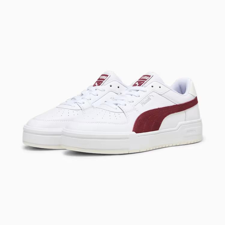 Giày Puma Ca Pro Suede Sneakers Nam Trắng Đỏ Đô