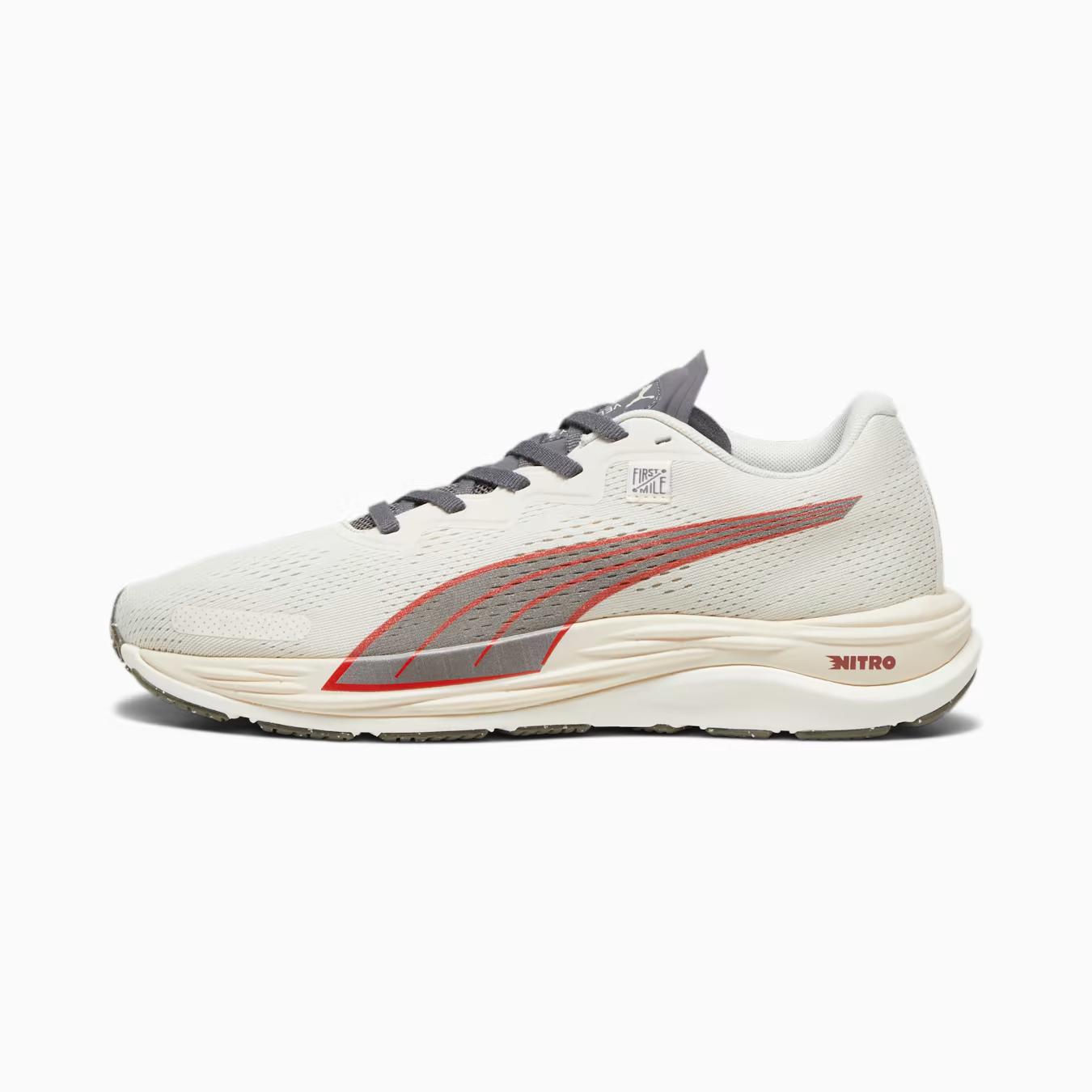 Giày Puma Puma X First Mile Velocity Nitro 2 Nam TrắNg Xám Đỏ